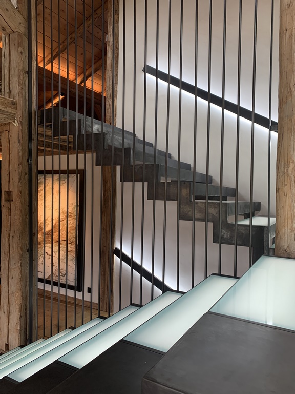 Escalier metallique design