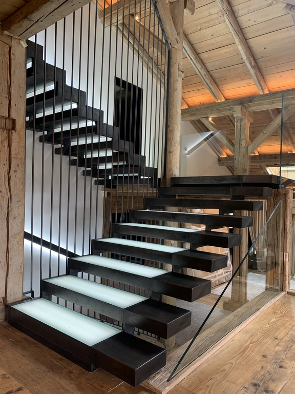 Escalier metallique design