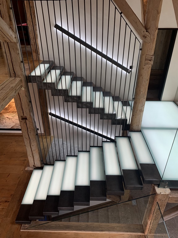 Escalier metallique design