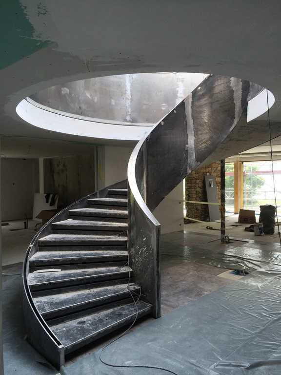 Escalier metal haut de gamme